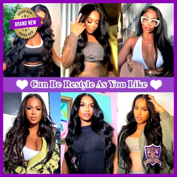 3 Bundles 22-26 Inch Body Wave Human Hair Extensions Brazilian Virgin Hair